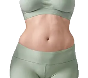 woman with fat torso