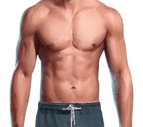 man with fit torso